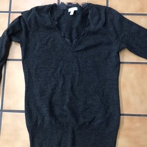 Dark gray sweater